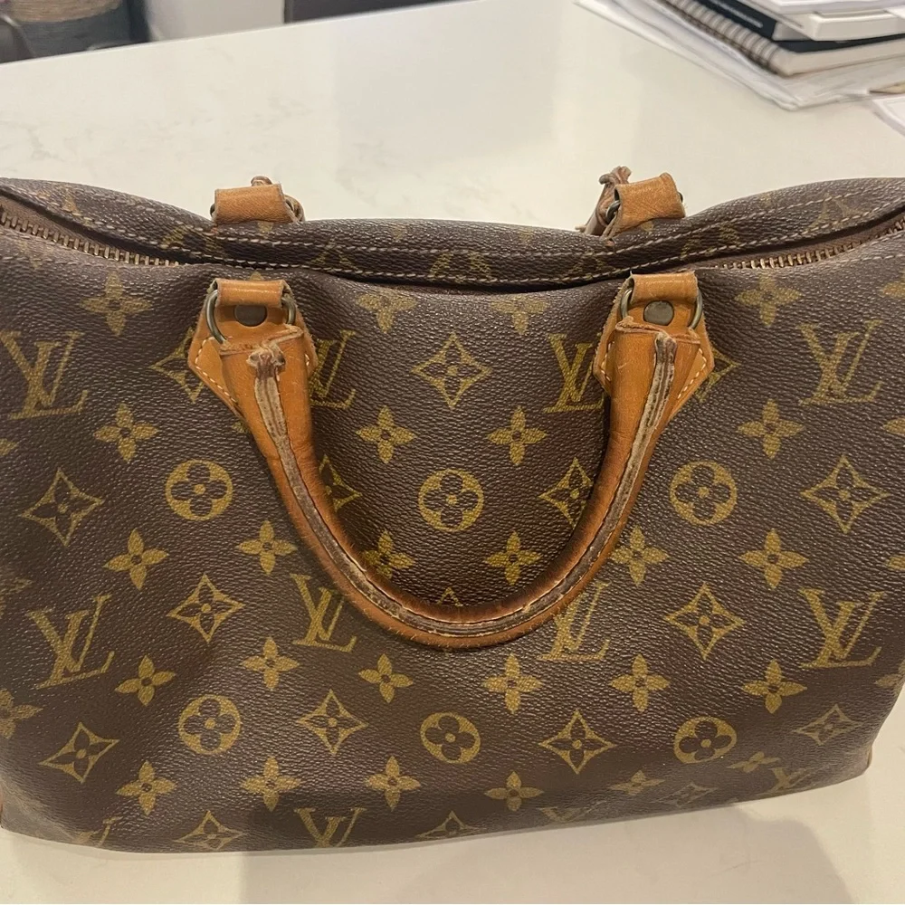 Vintage Louis Vuitton speedy bag from 1970s or early 80s - Picture 4 of 13